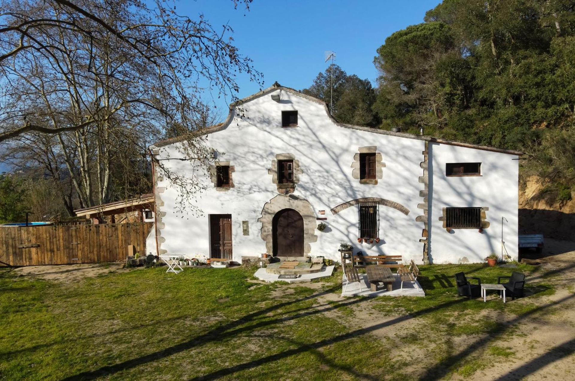 Casa Rural Can Ricos - El Mirador Del Montseny Vallgorguina Dış mekan fotoğraf