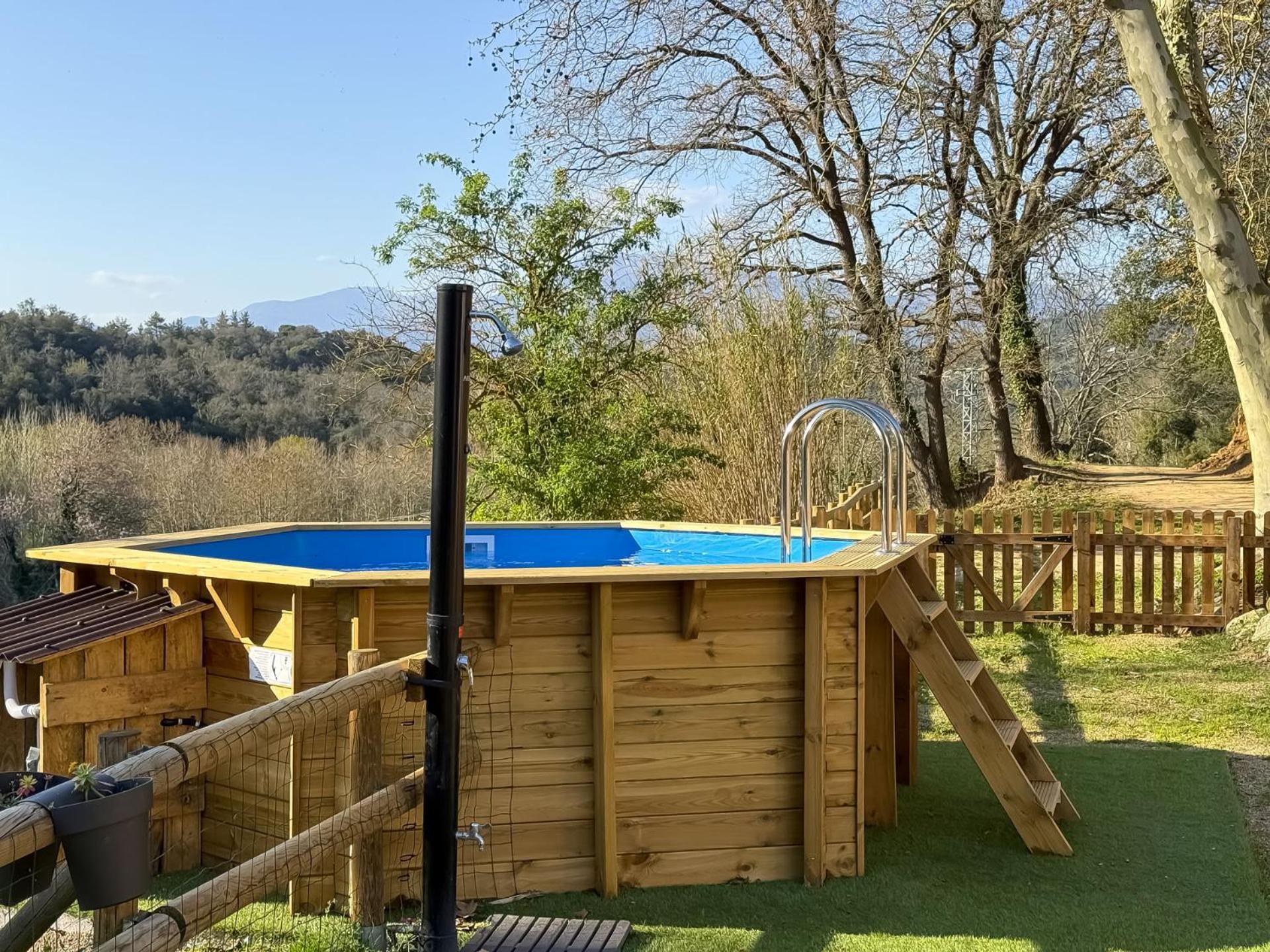 Casa Rural Can Ricos - El Mirador Del Montseny Vallgorguina Dış mekan fotoğraf